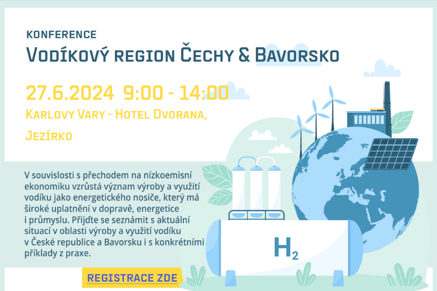 Konference Vodíkový region Čechy a Bavorsko